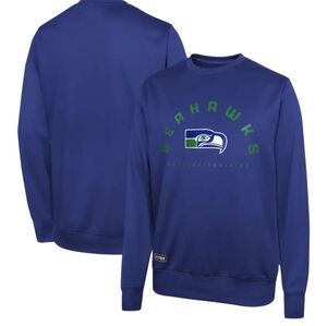 NFL Seahawks Blue Crewneck Sweater